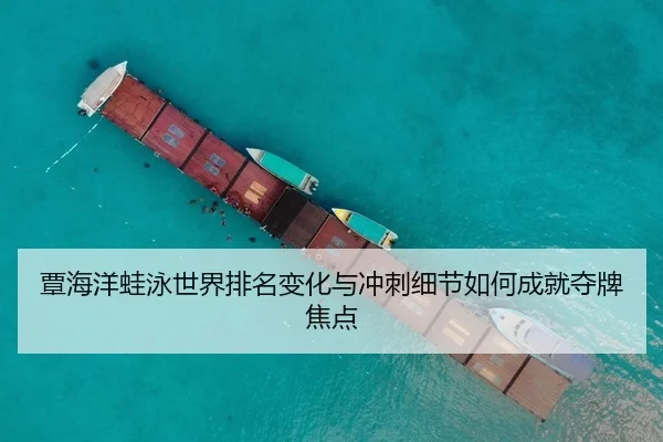 覃海洋蛙泳世界排名变化与冲刺细节如何成就夺牌焦点